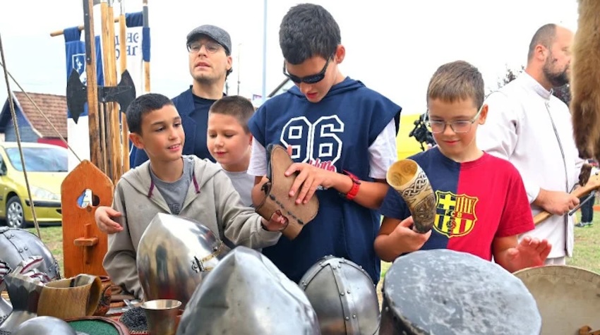 OBUDOVAC BRINGS THE MIDDLE AGES TO LIFE WITH KNIGHT GAMES FOR CHILDREN